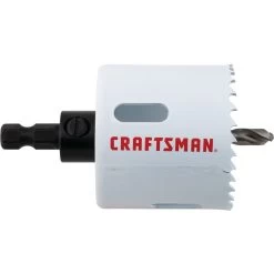 CRAFTSMAN 2 1/8-IN BM HOLESAW W ARBOR