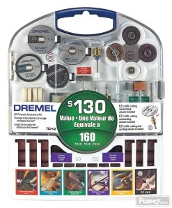 Dremel 160 Piece Rotary Accessory Kit