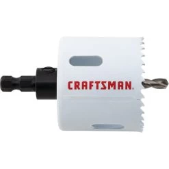 CRAFTSMAN 2 1/4-IN BM HOLESAW W ARBOR