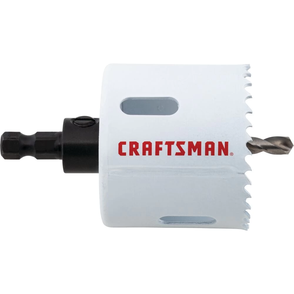 CRAFTSMAN 2 1/4-IN BM HOLESAW W ARBOR 3 CRAFTSMAN 2 1/4-IN BM HOLESAW W ARBOR