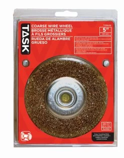 WHEEL 5" WIRE CRIMP COARSE