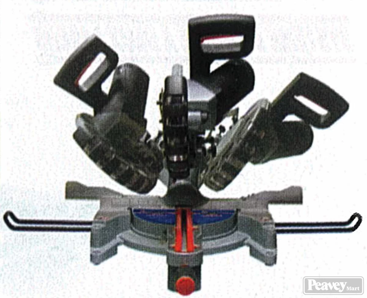 10" DUAL BEVEL SLIDING COMPOUND MITER SAW WITH TWIN LASER