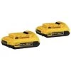 DeWalt® 20V MAX* Compact 2Ah Battery 2-Pack -Professional Power Tool Supply Store 342edb89 8d78 4fd1 a0cf 31a84f30287a