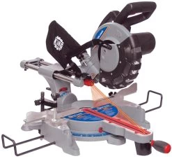 10" SLIDING COMPOUND MITER SAW WITH TWIN LASER