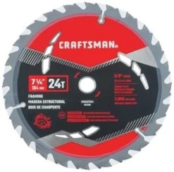 Craftsman 7 1/4" 24T MPP SAW BLADE BULK SECURITY