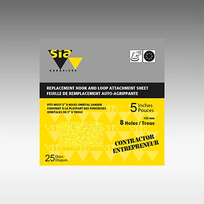 HOO&LOOP 5' 8HOLES (25) G150 3 HOO&LOOP 5' 8HOLES (25) G150