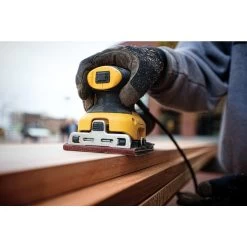 DeWalt® 2.3 Amp Corded 1/4 Sheet Palm Grip Sander Kit With Contractor Bag -Professional Power Tool Supply Store 3c098ae9 991b 4332 be28 1091ef1a27eb