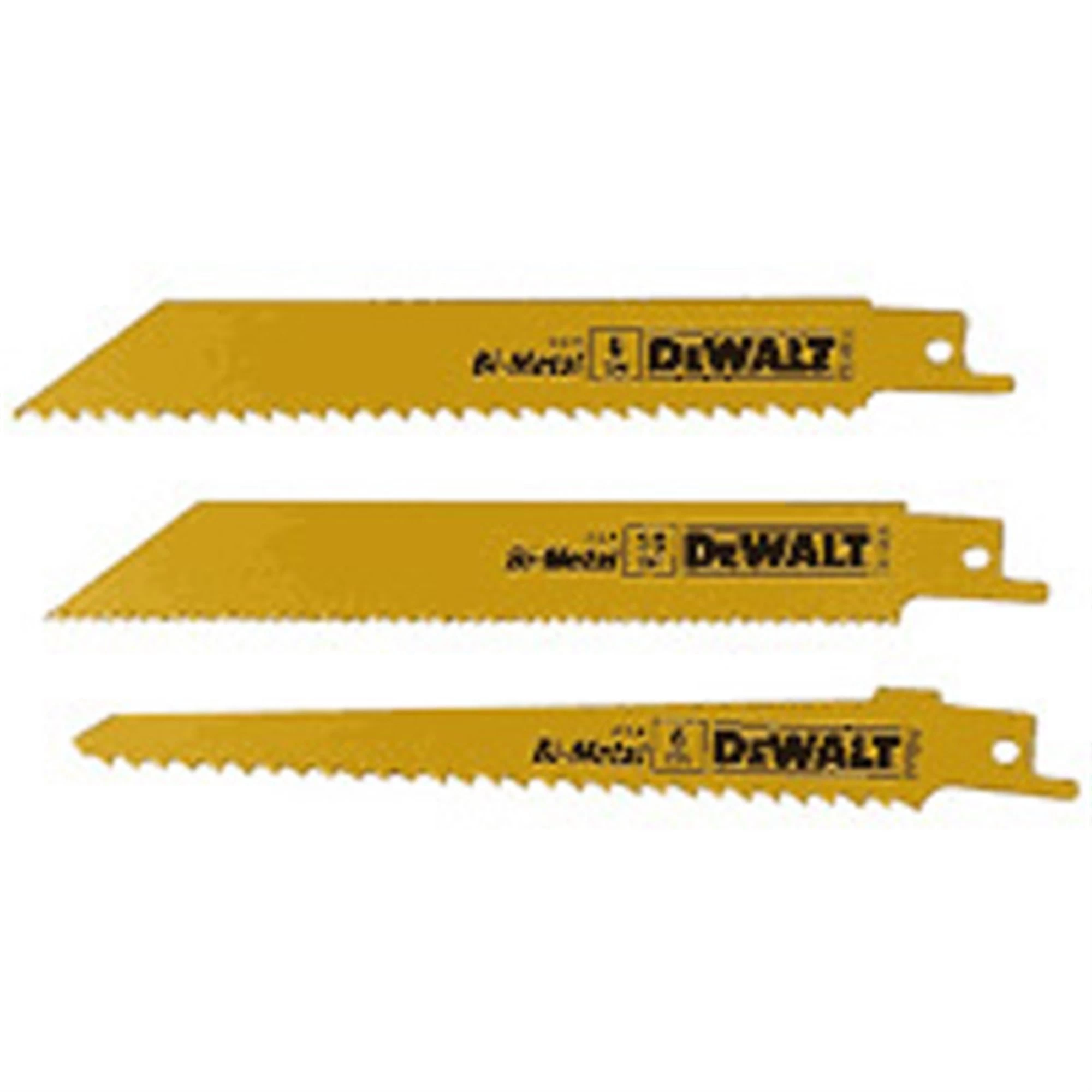 Dewalt® Bi-Metal Reciprocating Saw Blade Set 12pc 4 Dewalt® Bi-Metal Reciprocating Saw Blade Set 12pc - Image 2