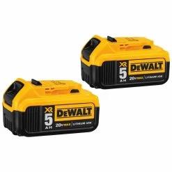 DeWalt® 20V MAX* XR® 5Ah Battery 2-pack