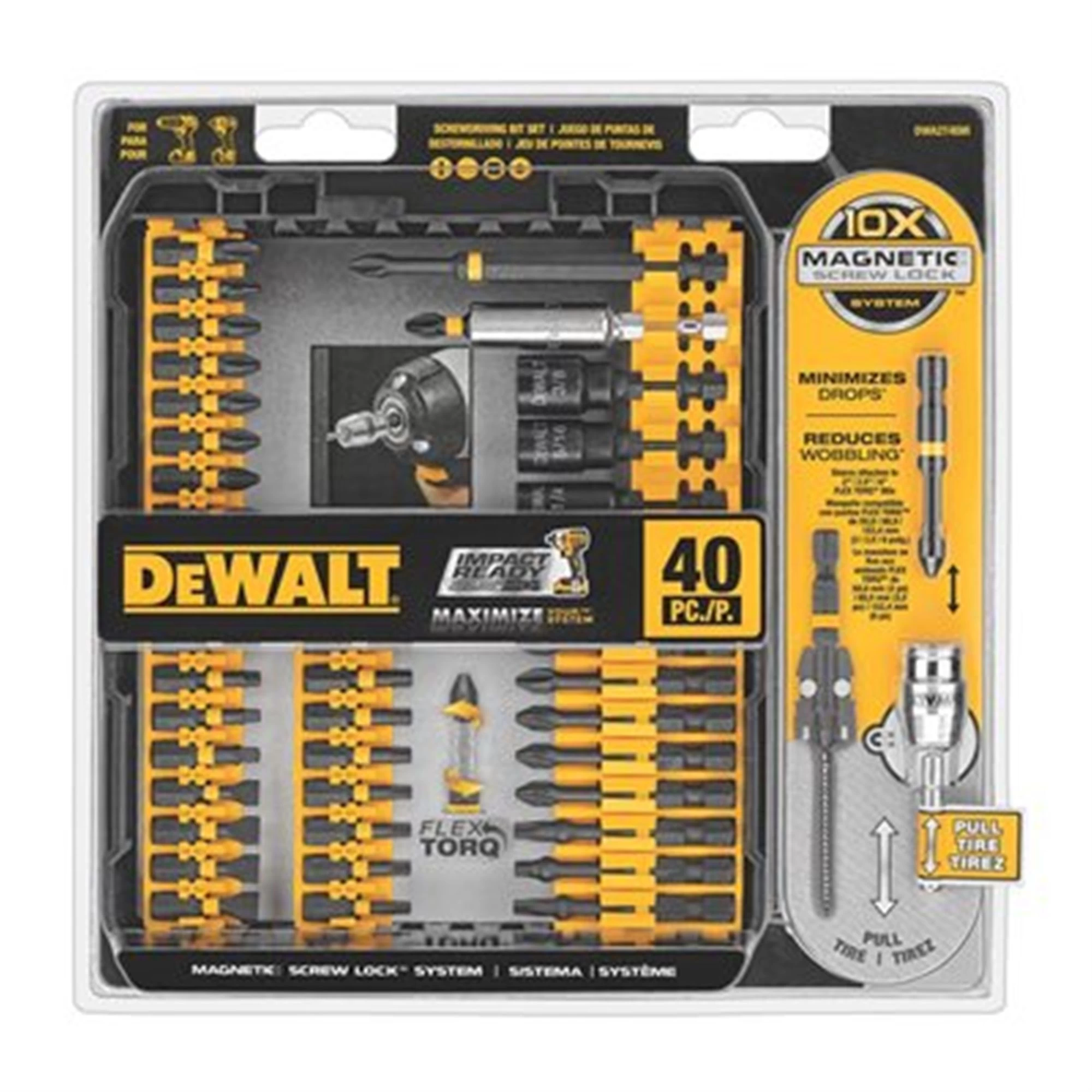 Dewalt® 40 Piece Flex Torq Bit Set 4 Dewalt® 40 Piece Flex Torq Bit Set - Image 2
