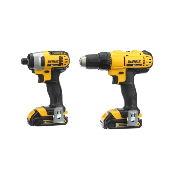 Dewalt® Lithium Ion Drill Driver/Impact Driver Combo Kit 4 Dewalt® Lithium Ion Drill Driver/Impact Driver Combo Kit - Image 2