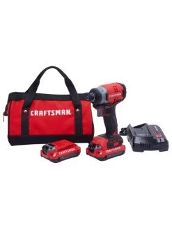 Craftsman® V20* Cordless Brushless 1/4-in Impact Driver Kit