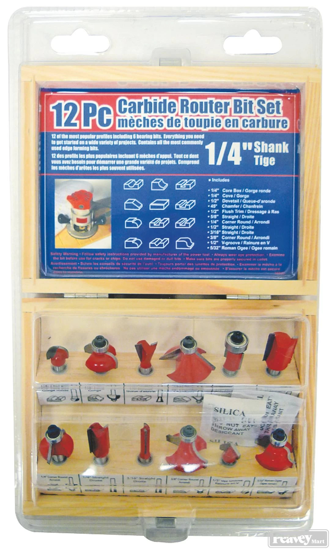 12 PC Router Bit Set 3 12 PC Router Bit Set