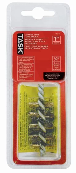 2" Brass Coated Steel Tube Brush