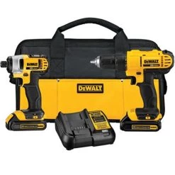 Dewalt® Lithium Ion Drill Driver/Impact Driver Combo Kit