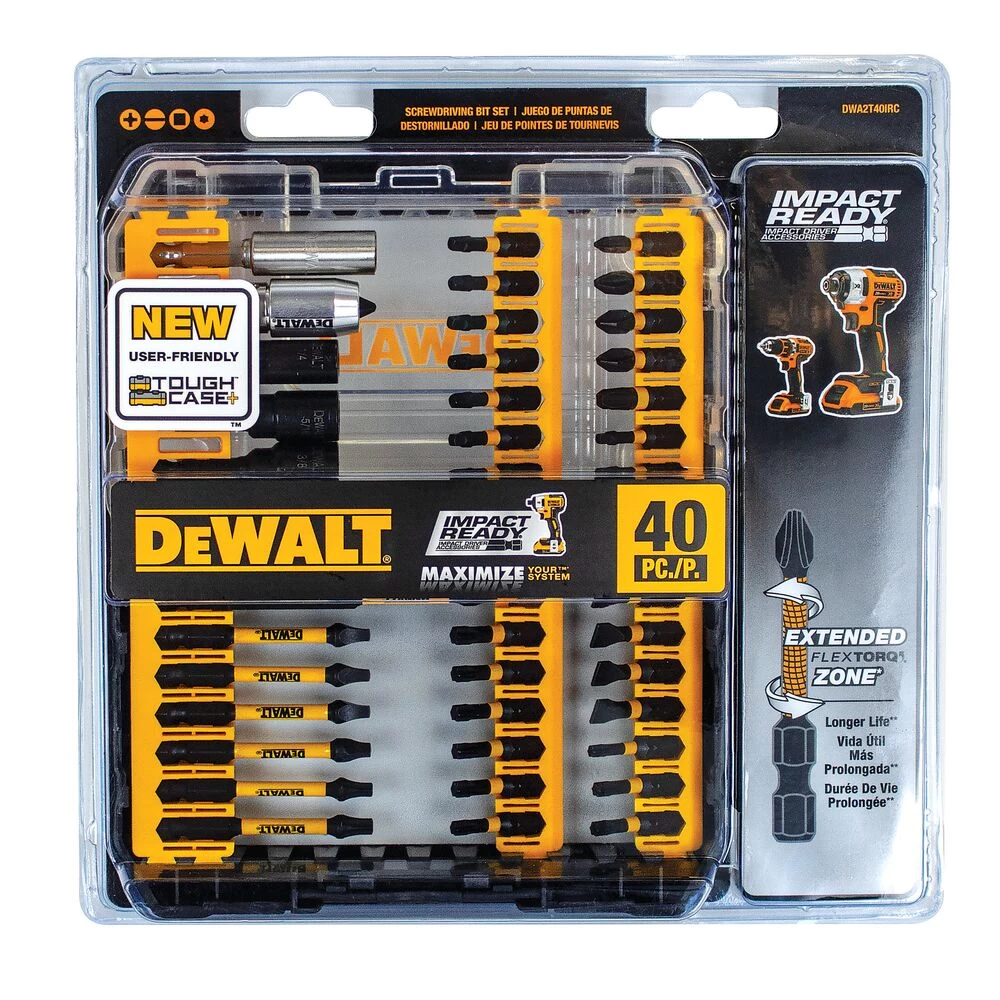 Dewalt® 40 Piece Flex Torq Bit Set 3 Dewalt® 40 Piece Flex Torq Bit Set