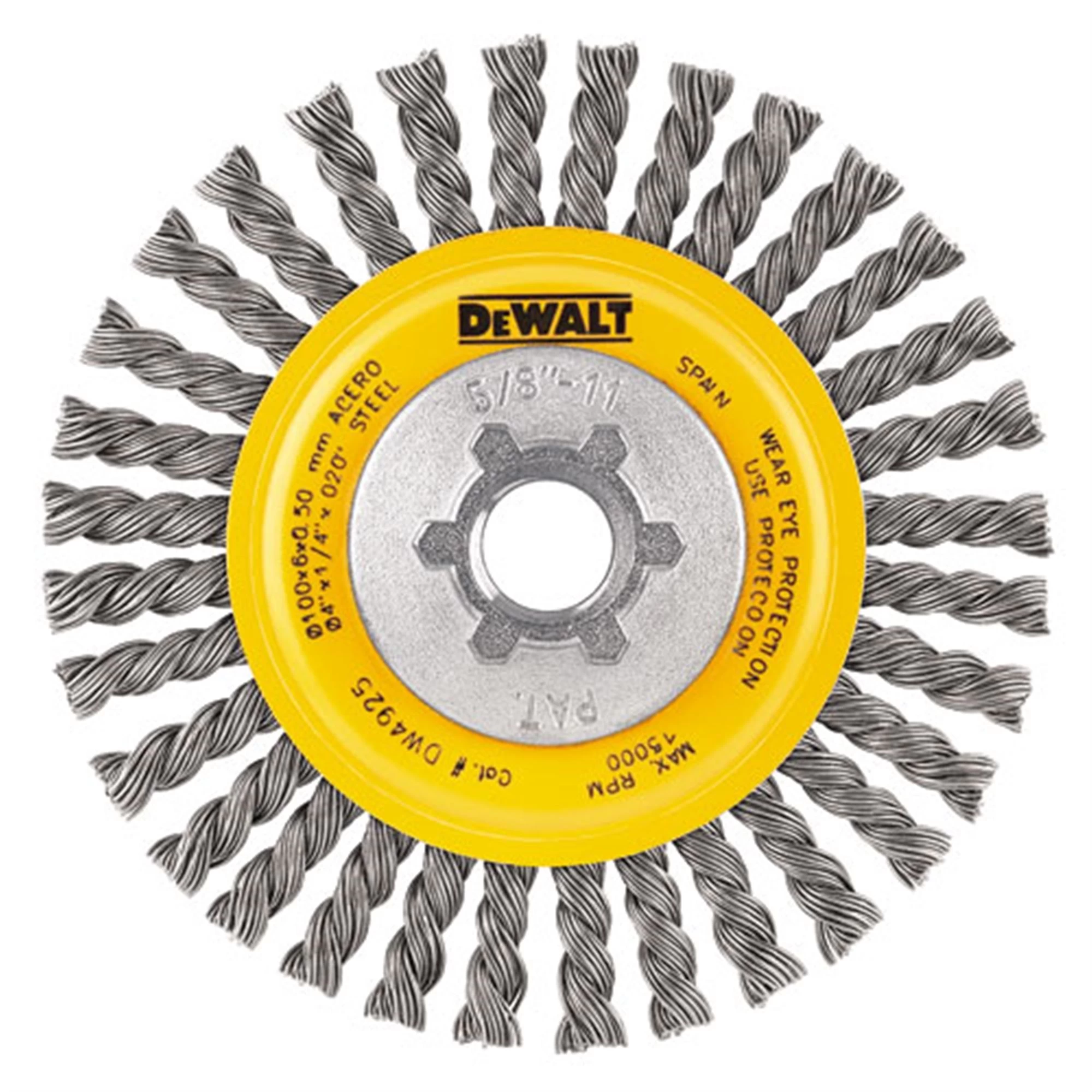 Dewalt® 4" Stringer Bead Wire Wheel 7 Dewalt® 4" Stringer Bead Wire Wheel - Image 5