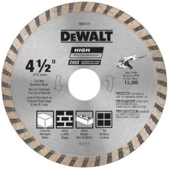 DeWalt® High Performance Diamond Masonry Blade