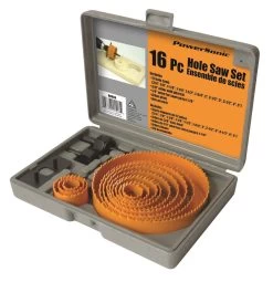 POWER SONIC 16 PIECE HOLE SAW SET -Professional Power Tool Supply Store af83508d e3e1 43e0 82d9 5b3bfbb12a4c