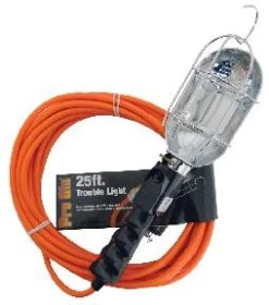 Pro Glo® 25' 16/3 Trouble Light-Orange