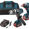 BOSCH 18V 2-TOOL COMBO KIT WITH EC BRUSHLESS 1/4 IN. AND 1/2 IN. SOCKET-READY IMPACT DRIVER AND BRUTE TOUGH™ 1/2 IN. HAMMER DRILL/DRIVER -Professional Power Tool Supply Store d2bc2cb3 68a1 40f4 a096 9e011db58b29