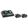 Makita BATTERY CHARGER KIT 2X18V MAK -Professional Power Tool Supply Store d6936918 1b5b 4c47 8f28 49cf7f571ce3