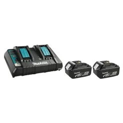 Makita BATTERY CHARGER KIT 2X18V MAK