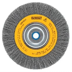 DeWalt® 6" Crimped Bench Wire Wheel -Professional Power Tool Supply Store dd6fe169 9f12 4f14 b96d e016e8a17434