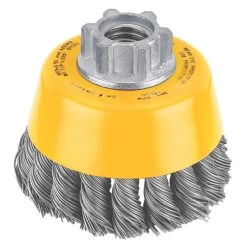 DEWALT KNOTTED CUP BRUSH -Professional Power Tool Supply Store e86bcdf9 7be1 4f90 ba6f 93d1915d7d2d