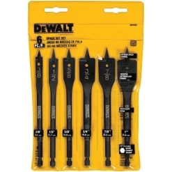 DeWALT 6-Pc. Heavy Duty Spade Bit Set