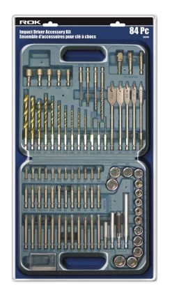 Rok® 84 Piece Impact Accessory Kit